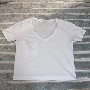 ZSupply White T-Shirt w/ Pocket